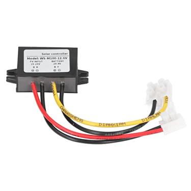 Imagem de Zerodis Mppt Solar Controller Home Gardening Home Improvement Switches Sockets Switches Sockets Housing 100W Controlador de Carga Solar Mppt de Alta Eficiência para Luz de Rua e (WS-M100-12,6V)