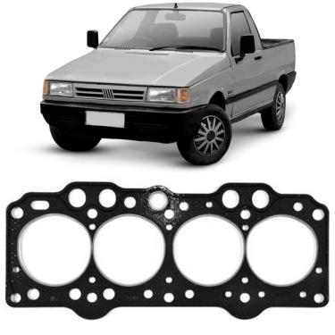 Imagem de Junta Cabeçote Motor Fiorino 1.3 83 a 91 Fibra Sabó