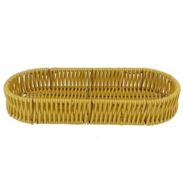 Imagem de Bandeja Tramada Retangular Tipo Vime 26X11Cm 6987 - Livon