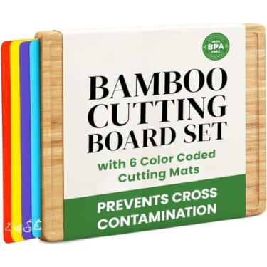 Imagem de Tábua de cortar, tábua de cortar madeira, tábua de charcutaria, dupla face, tábua de servir, cozinha, essencial, casa, aquecimento, anfitriã, presente bandeja de servir para Natal, casamento