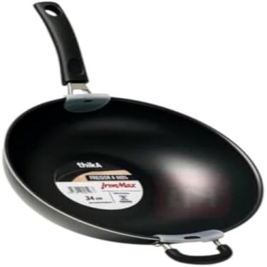 Imagem de Frigideira Inducao Antiaderente Multifuncional 34cm - Preta