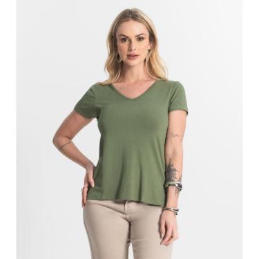 Imagem de Blusa Feminina Básica Select Verde-Feminino