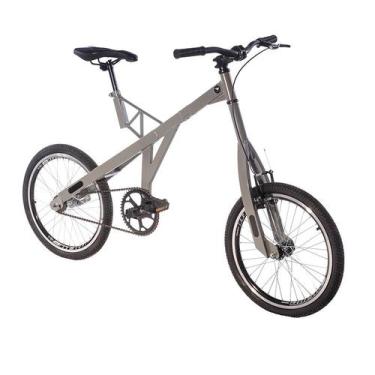 Imagem de Bicicleta Desmontável Flipper - cor Cinza - Outplay Bikes