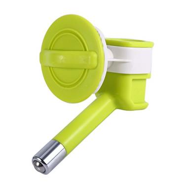 Imagem de Generic Bebedor de Bico Dispensador de água para Animais de Estimação para Alimentador de Fonte Pendurado para Cães e Gatos, Bico de Aço Inoxidável à Prova de Vazamento, Fácil de Limpar e (Verde)