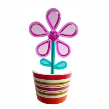 Imagem de Luz Noturna Infantil Tipo Flor Rosa - DNI 6196, Bivolt