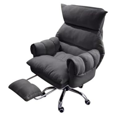 Imagem de Cadeira reclinável cadeira de estudo macia para jogos cadeiras de escritório ergonômicas sofá preguiçoso para quarto, cadeiras de mesa de escritório em casa, cadeira de computador, encosto poltrona