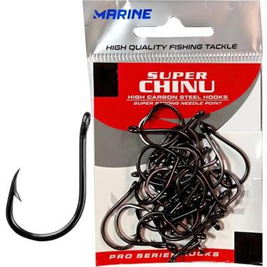 Imagem de Anzol Marine Sports Super Chinu 09 Black Nickel 30 Pçs-Unissex