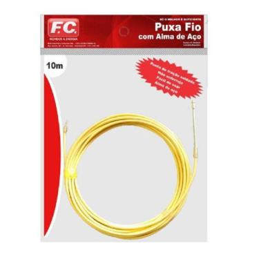 Imagem de Puxa fio com alma de aço 10 m 5 unidades - Produto nacional