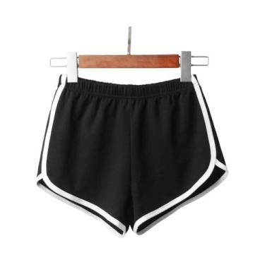 Imagem de Shorts De Yoga Vintage Em Algodão Para Mulheres, Sexy, Para Lazer, Tre