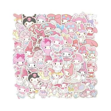 Imagem de Adesivos Kawaii My Melody Para Laptop, Guitarra, Telefone, Bagagem, 10