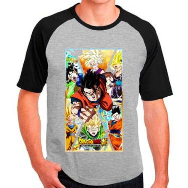 Imagem de Camiseta desenho dragon ball z camisa masculina lançamento 01 - DESIGN