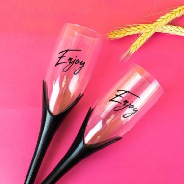 Imagem de Conjunto Cheers: Taças de Praia para Espumante e Vinho Rosé - 2 Unidad