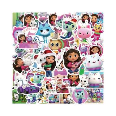 Imagem de Adesivos De Decoração DIY Para Festa Gabby Dollhouse Para Meninos E Me