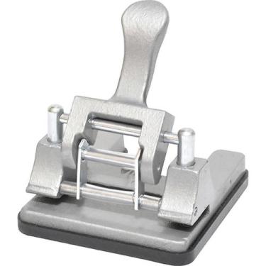 Imagem de Perfurador de Papel Ferro Fundido para 30 Fls. Cinza - Cavia