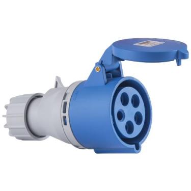 Imagem de Tomada De Acoplamento Industrial 3P+N+T Tramontina 32 A 220-250 V 9 H 