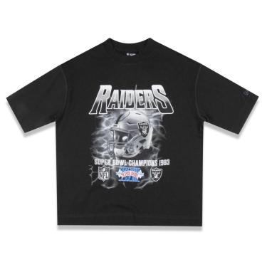 Imagem de CAMISETA NEW ERA REGULAR LAS VEGAS RAIDERS NFL CINZA-Masculino