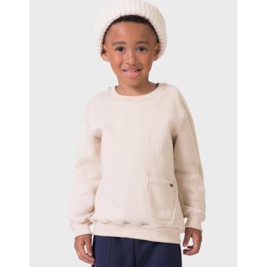 Imagem de Blusão Moletom Quentinho Punho Dia a Dia Frio Elegante Moda Inverno - Menino 1 a 4 anos-Masculino