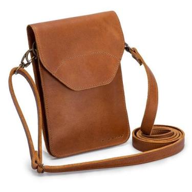 Imagem de Bolsa Carteira Couro Bovino Documento/celular Crossbody - Ello Griff, 