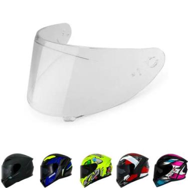 Imagem de Viseira Capacete Axxis Asx Eagle Draken City Cristal Segment - Polivis