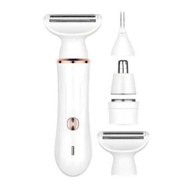Imagem de Máquina Depiladora Feminina 4 em 1 Compacta e Fácil de Usar - Removedo