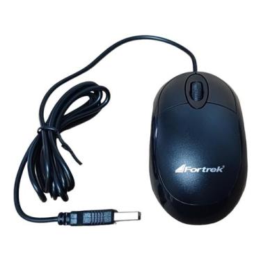 Imagem de Mouse Usb 800Dpi Oml-101 Preto Lite - Fortrek