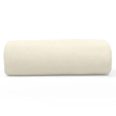 Imagem de Lençol Basic Queen 100% Algodão Malha com Elástico Liso Pérola