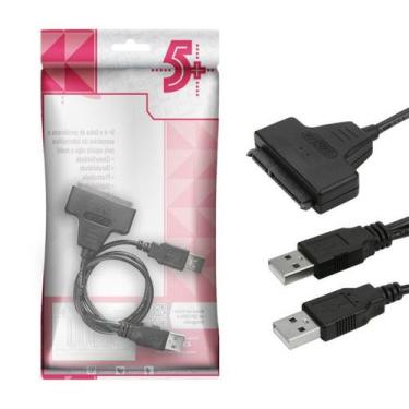 Imagem de Adaptador Para Hd 2,5'' Sata 2 Usb 2.0 A Macho 40Cm - 5+