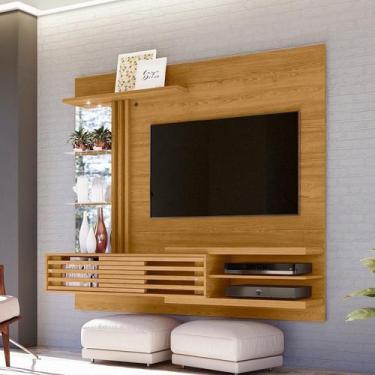 Imagem de Painel para TV até 55 Polegadas com LED 182cmx162cm 2 Portas Frizz Sup