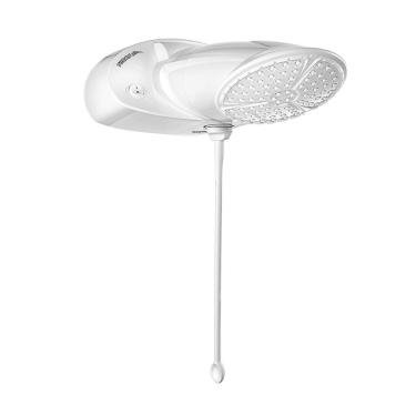 Imagem de Chuveiro Elétrico Top Jet Turbo Multitemperatura 6400W Instalação de Parede com Pressur...