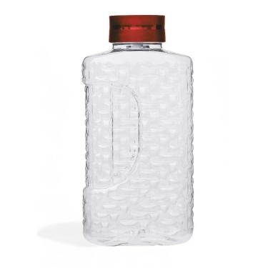 Imagem de Jarra Garrafa de Geladeira Tampa Efeito Cascata 1,95L Plástico Livre de BPA para Bebidas Vinho