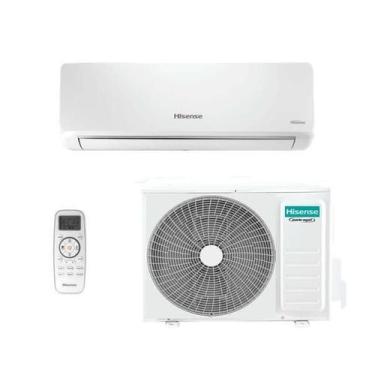 Imagem de Ar Condicionado Split Inverter Hisense R-32 Hi-wall 9000 Btus Quente e