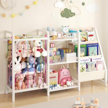 Imagem de Estante de livros e armazenamento de brinquedos CYXPHION B1 Infantil b