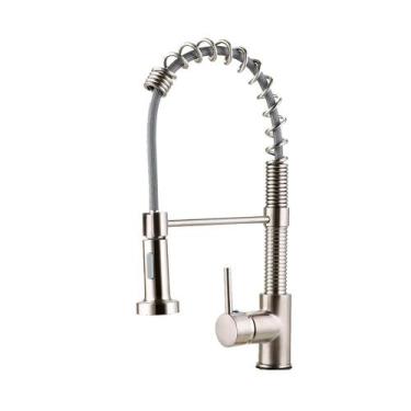 Imagem de Torneira Para Cozinha Gourmet Misturador Monocomando Extensível Jari P