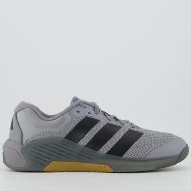 Imagem de Tênis Adidas Dropset 4 Power Trainer Cinza e Preto, 40