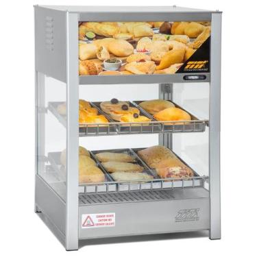 Imagem de Estufa Para Salgados 6 Bandejas A Vapor Vertical 464 Com Display Titã,