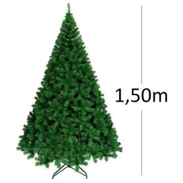 Imagem de Árvore Pinheiro De Natal Gigante Luxo Dinamarquês Cor Verde 1,50M 525