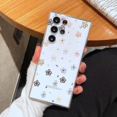 Imagem de Capa de silicone transparente linda flor para Samsung S20 FE S21 Ultra S22 Plus Note 10 Pro 20 A13 A53 A33 A73 Capa de Proteção de Lente, JKSuiHua, Para Samsung A51 4G