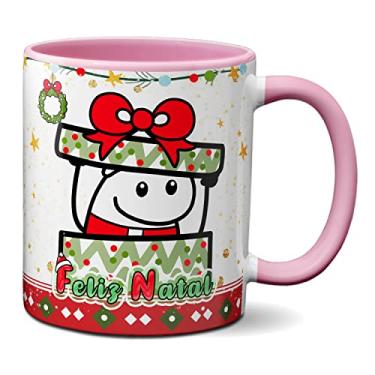 Imagem de Caneca Flork de Natal Meu Presente é Ter Você! Feliz Natal (Rosa)