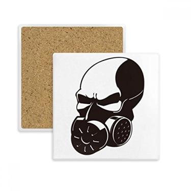 Imagem de Porta-copos quadrado com cabeça de gás bioquímica, suporte de subplaca, pedra isolante