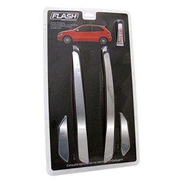 Imagem de Friso do Para-choque Universal Linha Hatch Cromado 4 Peças