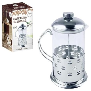Imagem de Cafeteira Francesa 800ml Vidro e Metal