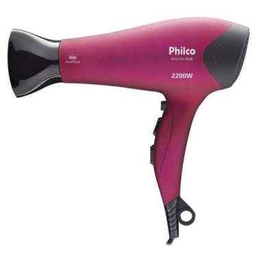 Imagem de Secador De Cabelos Philco Com Difusor Ph3700 Pink 2200W