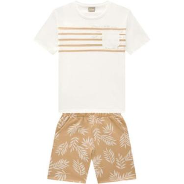 Imagem de Conjunto Infantil Masculino Camiseta + Bermuda Milon