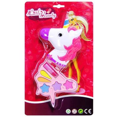 Imagem de Estojo Com Sombra + Batom E Pincel Boneca Unicórnio