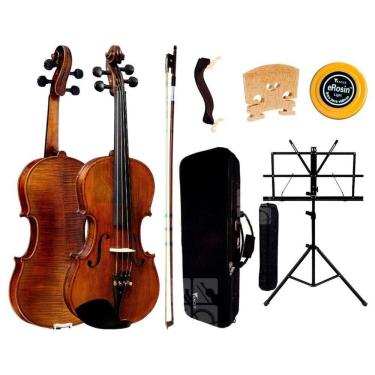 Imagem de Kit Violino Eagle 4/4 Vk644