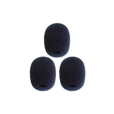 Imagem de Kit 3 Protetor Vento Microfone Sb-01 Espuma Universal Utilizado Todos Modelos Decibelím...