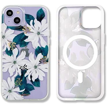 Imagem de Sonix | Capa floral compatível com MagSafe iPhone 14 Plus | Testado contra quedas de 3 metros | Delilah Flower