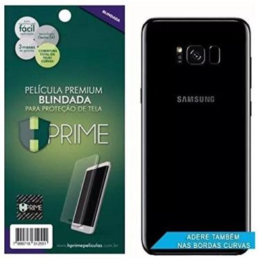 Imagem de Película para Galaxy S8 (5.8 Pol), Hprime Curves (Blindada) - VERSO [SILICONE][TRASEIRA], Samsung Galaxy S8 SM-G950