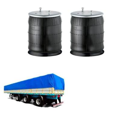 Imagem de Kit Bolsa Ar Suspensao Eixo Montenegro Argentina Sem Base - Suspentech