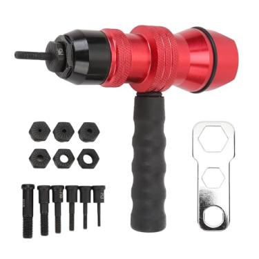 Imagem de Kit Adaptador de Broca de Porca de Rebite Elétrico Eficiente Portátil Ferramenta de Porca de Rebite para Bicicleta Carro Campervan